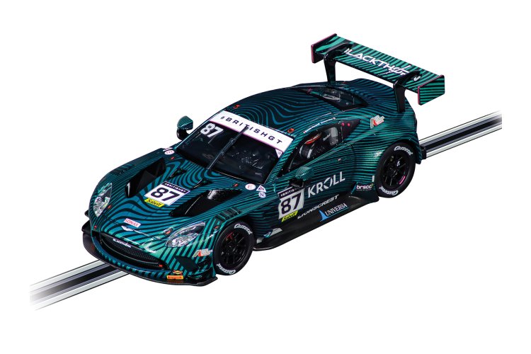 1:32 Carrera DIGITAL 132 - Aston Martin Vantage AMR GT3 Evo Blackthorn AMR No.87 British GT 2024 - Car20032069 1 - CAR20032069