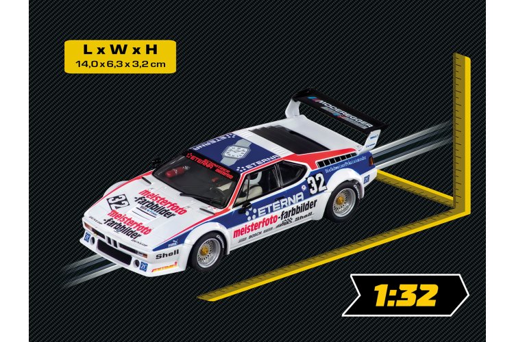 1:32 Carrera DIGITAL 132 - BMW M1 Procar Moderegger Race and Classics No.32 - Car20032079 2 - CAR20032079