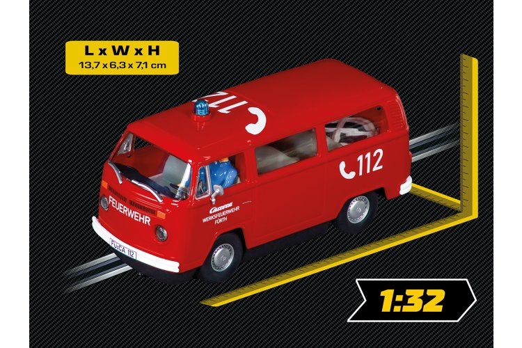 1:32 Carrera DIGITAL 132 &ndash; Volkswagen Bus T2b Fire Engine - Car20032083 2 - CAR20032083