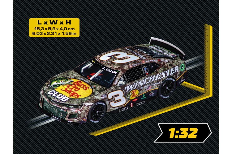 1:32 Carrera DIGITAL 132 - NASCAR Camaro NextGen ZL1 Richard Childress Racing Austin Dillon No.3 - 2025 Season - Car20032094 2 - CAR20032094