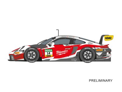 1:32 Carrera DIGITAL 132 - Porsche 911 GT3 R Razoon &ndash; more than racing No.14 - Car20032111 p - CAR20032111
