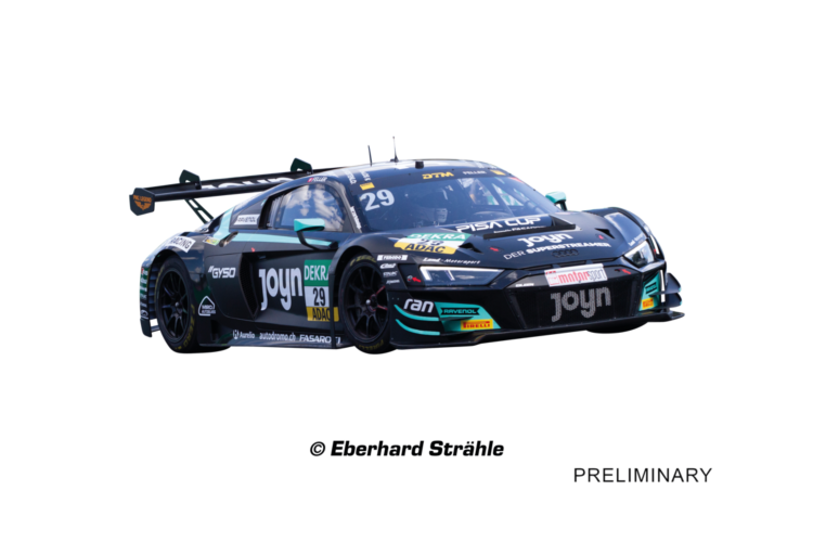 1:32 Carrera DIGITAL 132 - Audi R8 LMS GT3 evo II Land Motorsport No.29 DTM 2025 - Car20032133 1 - CAR20032133