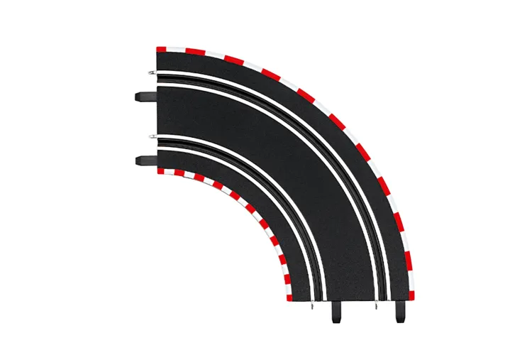 Carrera GO!!! Bocht 90&deg; Racebaan stukken - 2 Baandelen - Car20061603 1 - CAR20061603