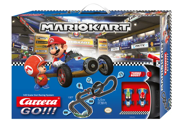 Carrera GO!!! Nintendo Mario Kart&trade; - Mach 8 - Mario & Luigi - Race Track - Car20062492 2 - CAR20062492