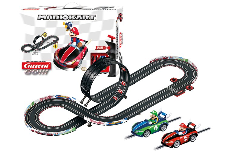 Carrera GO!!! Nintendo Mario Kart Wii &ndash; Mario vs. Luigi &ndash; Race Track 4.9 m - Car20062509 1 - CAR20062509