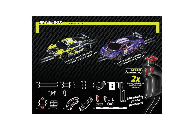 Carrera GO!!! GT Super Challenge - Audi R8 - Lamborghini Huracan - Racetrack - Car20062563 3 - CAR20062563