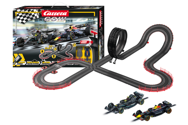 Carrera GO!!! Max Competition - F1 Heroes Showdown - Max Verstappen vs. Lewis Hamilton - Racetrack 6.3m - Car20062574 1 - CAR20062574