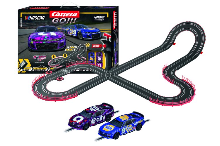 Carrera GO!!! Nascar 4.9 - Camaro NextGen ZL1 - Chase Elliott vs. Alex Bowman - Racetrack 4.9m - Car20062582 1 - CAR20062582