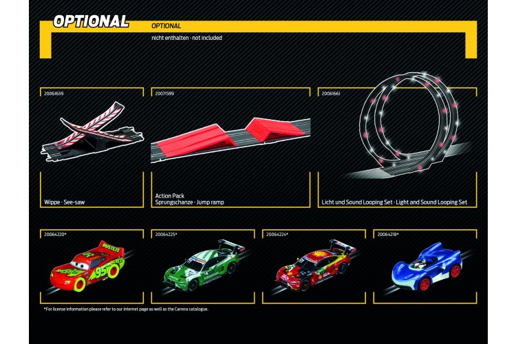 Carrera GO!!! Nascar 4.9 - Camaro NextGen ZL1 - Chase Elliott vs. Alex Bowman - Racetrack 4.9m - Car20062582 11 - CAR20062582