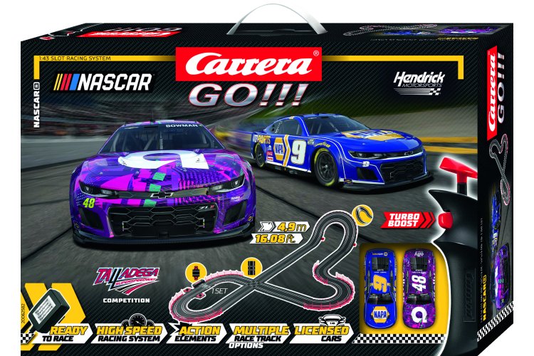 Carrera GO!!! Nascar 4.9 - Camaro NextGen ZL1 - Chase Elliott vs. Alex Bowman - Racetrack 4.9m - Car20062582 5 - CAR20062582