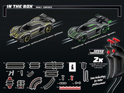 Carrera GO!!! Turning Zone - Hyper Sports Cars - Race Track 5.3m - Car20062602 5 - CAR20062602