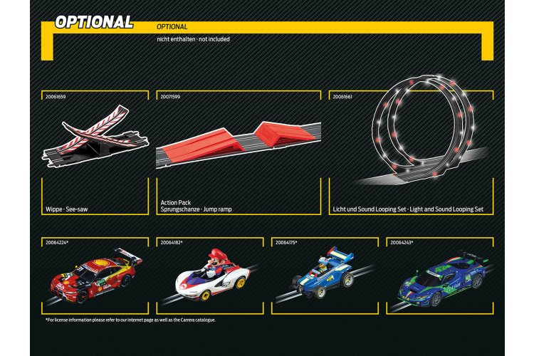 Carrera GO!!! Super Formula - Oracle RB21 Max Verstappen No.1 vs. McLaren Lando Norris No.4 - Slot Car Track 5.3m - Car20062604 9 - CAR20062604