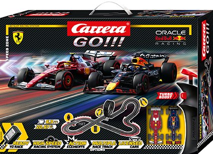 Carrera GO!!! Speed Zone Formule 1 - Max Verstappen No.1 vs. Lewis Hamilton No.44 - Racebaan 6,3m - Car20062605 10 - CAR20062605