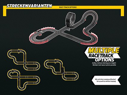 Carrera GO!!! Speed Zone Formule 1 - Max Verstappen No.1 vs. Lewis Hamilton No.44 - Racebaan 6,3m - Car20062605 8 - CAR20062605