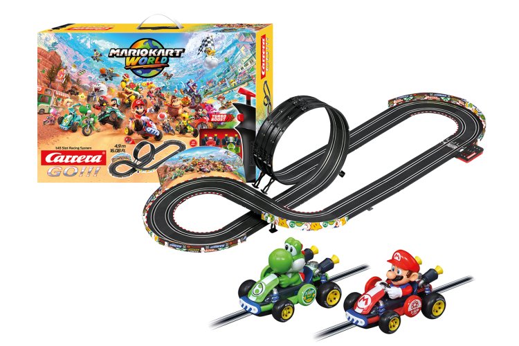 Carrera GO!!! - Mario Kart World - Mario vs. Yoshi - Race Track 4.9 m - Car20062618 1 - CAR20062618