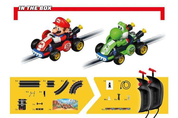 Carrera GO!!! - Mario Kart World - Mario vs. Yoshi - Race Track 4.9 m - Car20062618 3 - CAR20062618