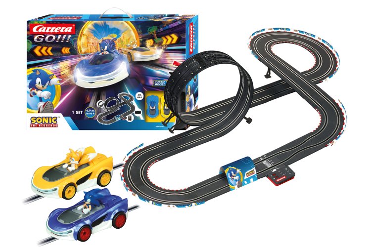 Carrera GO!!! - Sonic Racing CrossWorlds - Sonic vs. Tails - Race Track 4.9 m - Car20062620 1 - CAR20062620