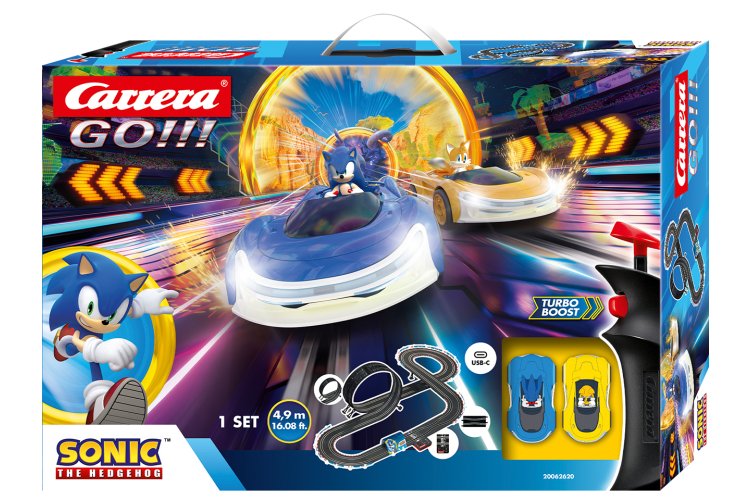 Carrera GO!!! - Sonic Racing CrossWorlds - Sonic vs. Tails - Race Track 4.9 m - Car20062620 11 - CAR20062620