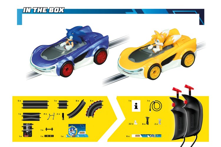 Carrera GO!!! - Sonic Racing CrossWorlds - Sonic vs. Tails - Race Track 4.9 m - Car20062620 3 - CAR20062620