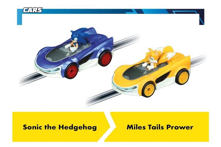 Carrera GO!!! - Sonic Racing CrossWorlds - Sonic vs. Tails - Race Track 4.9 m - Car20062620 4 - CAR20062620