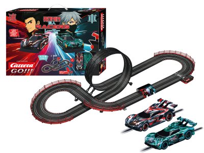Carrera GO!!! Ronin Racers - Raijin Rider vs. Hikari Strike - Racebaan 4,9 m - Car20062621 1 - CAR20062621
