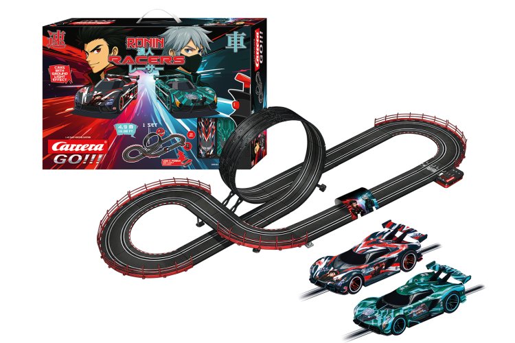 Carrera GO!!! Ronin Racers - Raijin Rider vs. Hikari Strike - Racebaan 4,9 m - Car20062621 1 - CAR20062621