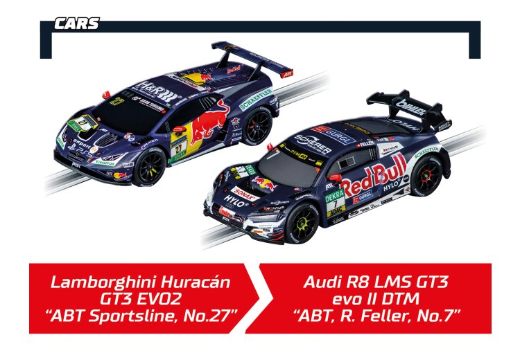 Carrera GO!!! GT Pro Racers - Lamborghini Hurac&aacute;n Sportsline No.27 vs. Audi R8 LMS R. Feller No.7 - Race Track 5.3 m - Car20062622 4 - CAR20062622