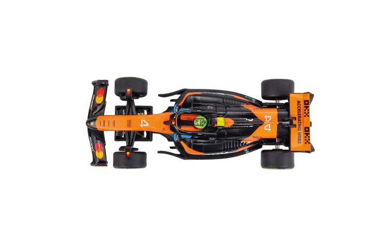 Carrera GO!!! McLaren Racing - MCL39 L. Norris No.4 2025 vs. MCL39 O. Piastri No.81 2025 - Race Track 5.3 m - Car20062623 10 - CAR20062623