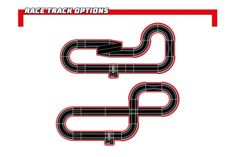Carrera GO!!! High Speed Pursuit - Audi e-tron GT Police vs. Ferrari SF90 XX Stradale - Race Track 5.3m - Car20062626 9 - CAR20062626