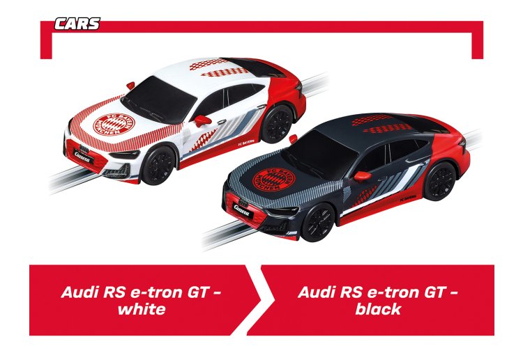 Carrera GO!!! - FC Bayern Racing - Audi e-tron GT White & Black - Race Track 4.9 m - Car20062627 4 - CAR20062627