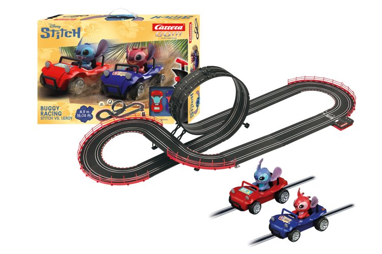Carrera GO!!! - Disney Stitch - Stitch vs. Leroy - Race Track 4.9 m - Car20062628 1 - CAR20062628