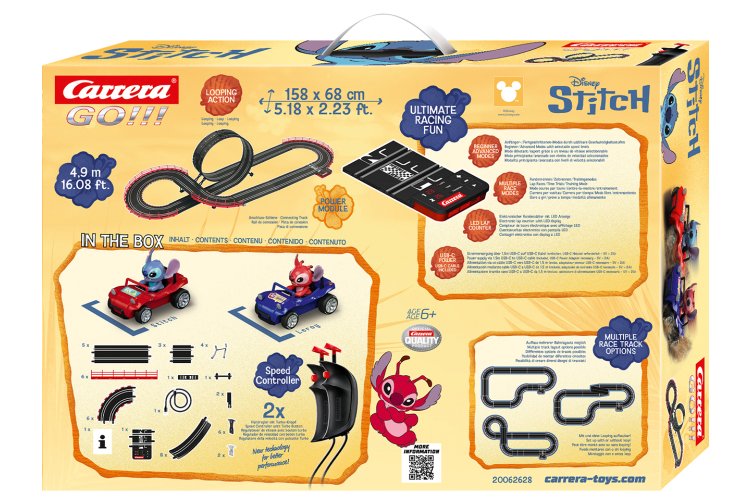 Carrera GO!!! - Disney Stitch - Stitch vs. Leroy - Race Track 4.9 m - Car20062628 10 - CAR20062628