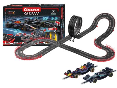 Carrera GO!!! - Championship Rivals - RB21 M. Verstappen No.1 vs. MCL39 L. Norris No.4 - Race Track 6.3 m - Car20062632 1 - CAR20062632