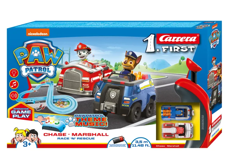 Carrera FIRST PAW Patrol - Race N Rescue - Chase vs. Marshall - Racetrack 3.5m - Car20063032 2 - CAR20063032
