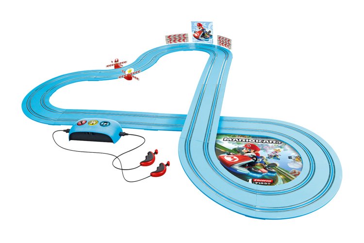 Carrera FIRST Mario Kart - Royal Raceway - Mario vs. Yoshi - Race Track 3.5m - with Sound - Car20063036 2 - CAR20063036