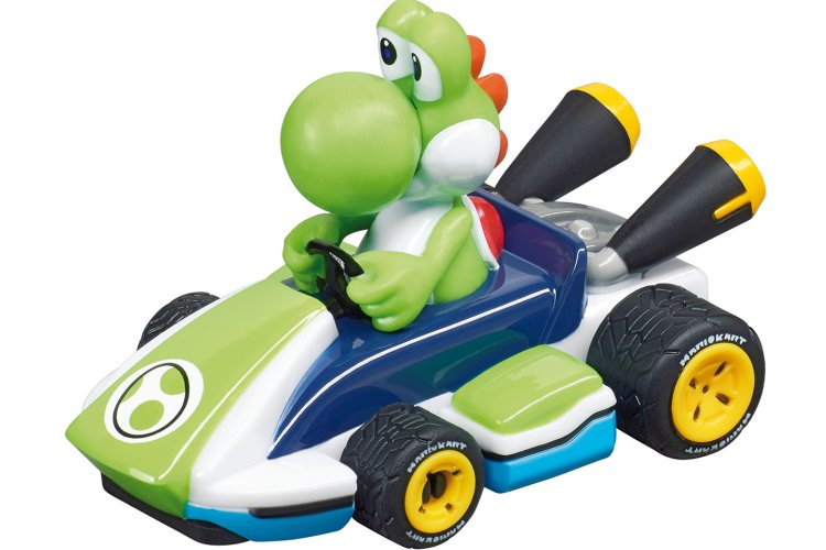 Carrera FIRST Mario Kart - Royal Raceway - Mario vs. Yoshi - Race Track 3.5m - with Sound - Car20063036 5 - CAR20063036