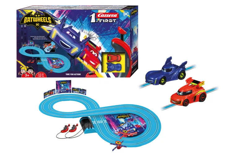 Carrera FIRST Disney - Batwheels - Time for Action - Bam en Redbird - Racebaan - Car20063047 1 - CAR20063047