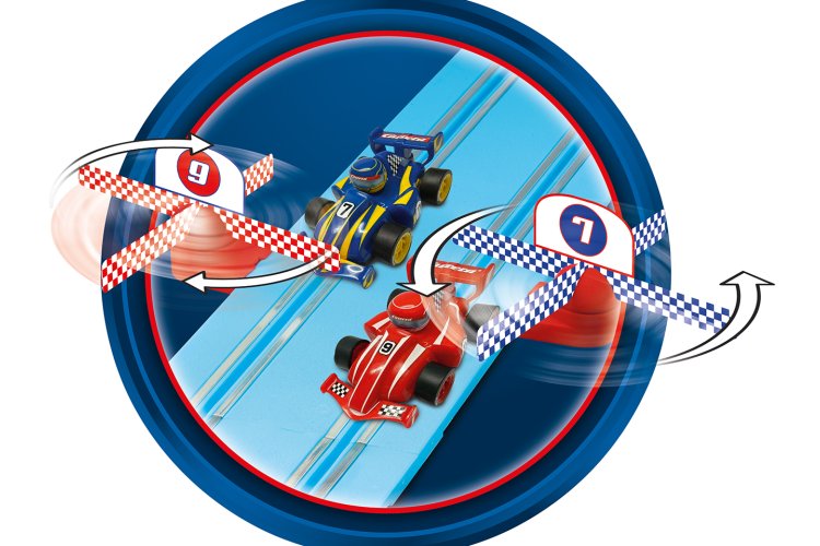 Carrera FIRST -  FormulaKidz &ndash; Formula Kids &ndash; Blue vs. Red &ndash; Race Track 2.4m - Car20063061 7 - CAR20063061