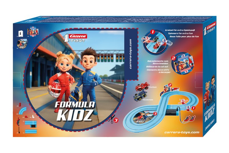 Carrera FIRST -  FormulaKidz &ndash; Formula Kids &ndash; Blue vs. Red &ndash; Race Track 2.4m - Car20063061 9 - CAR20063061