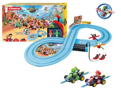 Carrera First - Mario Kart World - Mario vs. Yoshi - Race Track 2.4 m - Car20063067 1 - CAR20063067