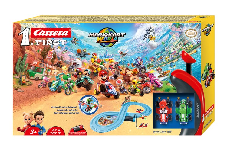 Carrera First - Mario Kart World - Mario vs. Yoshi - Race Track 2.4 m - Car20063067 10 - CAR20063067
