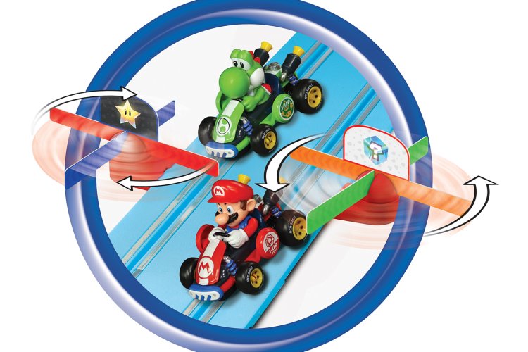 Carrera First - Mario Kart World - Mario vs. Yoshi - Race Track 2.4 m - Car20063067 7 - CAR20063067