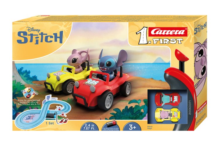 Carrera First - Disney Stitch - Beach Race - Stitch vs. Angel - Race Track 2.4 m - Car20063071 18 - CAR20063071
