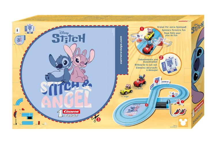 Carrera First - Disney Stitch - Beach Race - Stitch vs. Angel - Race Track 2.4 m - Car20063071 19 - CAR20063071