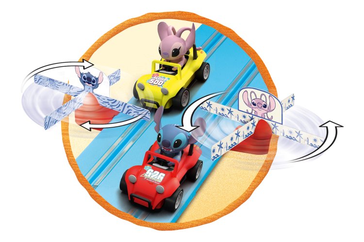Carrera First - Disney Stitch - Beach Race - Stitch vs. Angel - Race Track 2.4 m - Car20063071 7 - CAR20063071