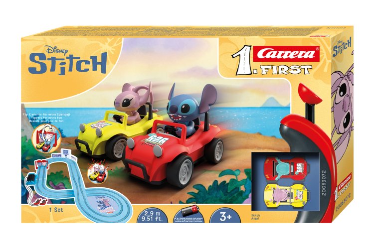 Carrera First - Disney Stitch - Stitch vs. Angel - Race Track 2.9 m - Car20063072 20 - CAR20063072
