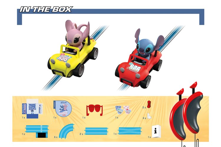 Carrera First - Disney Stitch - Stitch vs. Angel - Race Track 2.9 m - Car20063072 4 - CAR20063072