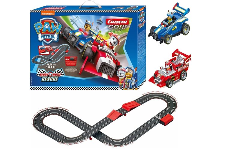 Carrera GO!!! PAW Patrol - Ready Race Rescue - Chase vs. Marshall - Racebaan 4,3m - Car20063514 1 - CAR20063514