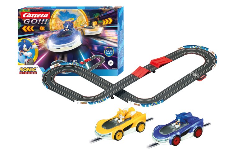 Carrera GO!!! - Sonic Racing CrossWorlds - Sonic vs. Tails - Race Track 4.3 m - Car20063525 1 - CAR20063525