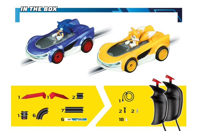 Carrera GO!!! - Sonic Racing CrossWorlds - Sonic vs. Tails - Race Track 4.3 m - Car20063525 3 - CAR20063525